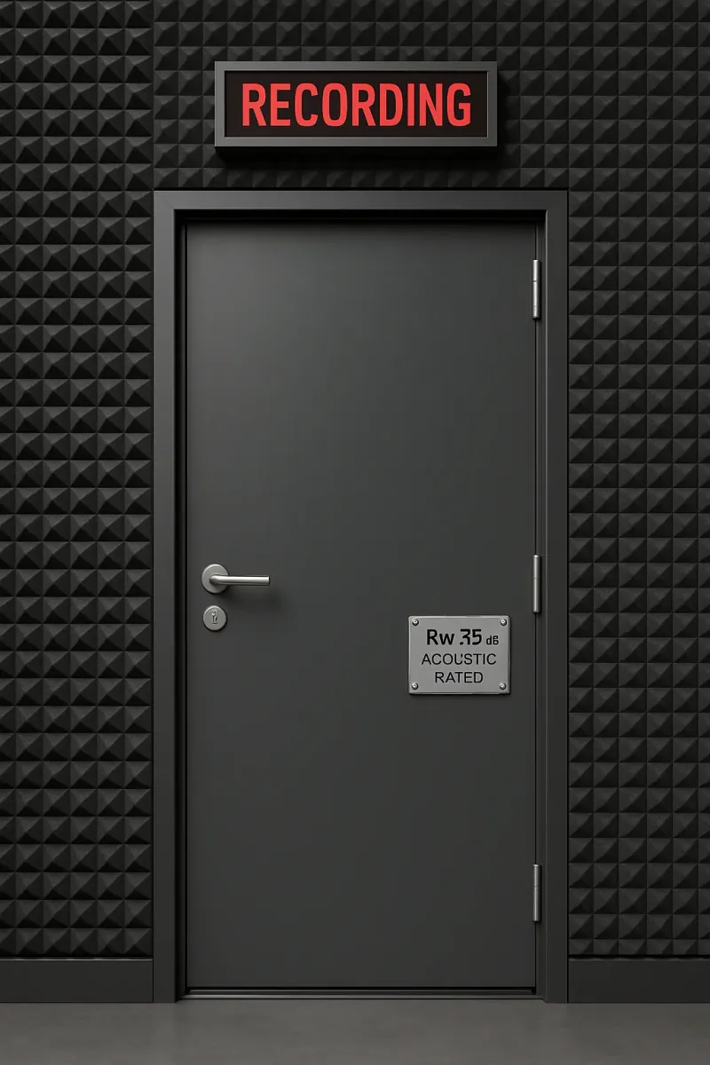 acoustic rated steel doors - professional steel doors available in basingstoke from UK manufacturers