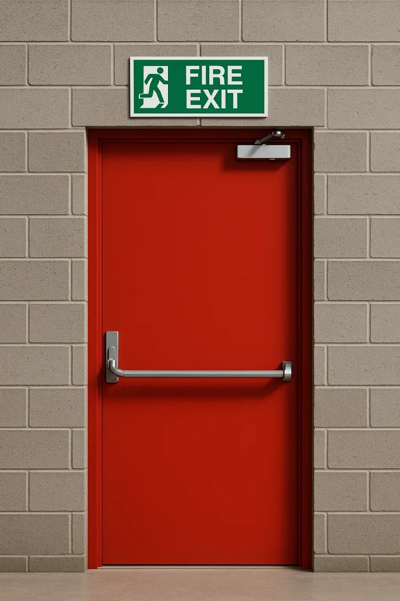 fire exits - professional steel doors available in basingstoke from UK manufacturers